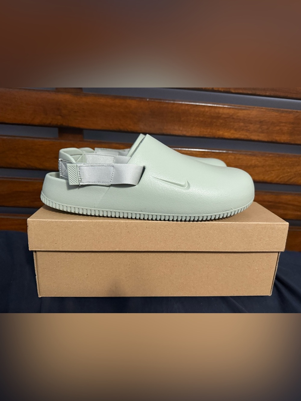 Nike Calm Mule Spruce Fog FD5130-301 Men’s Size 12 BNIB 100% Authentic